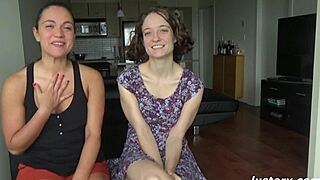 Alyssa submits to lesbian scissoring and cunilingus