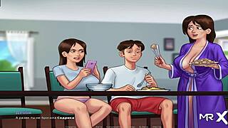 Ever tried a big cucumber inside like in Summertimesaga?