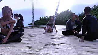 Hentai football star action