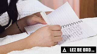 lez be bad with femdom rocky emerson fingering petite lulu chu
