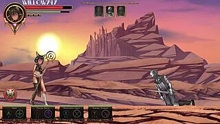 Playing hentai game Estella 001 with fun emojis 😍