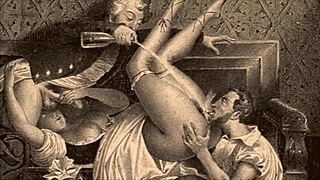 Discover vintage erotic drawings from antique collections