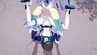 Garie Tuman and Maria Cadenzavna Eve enjoy intense futanari sex with Micha Jawkan