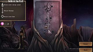 Playing hentai game Estella 001 with fun emojis 😍