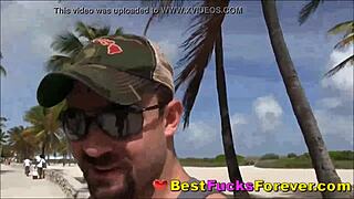 Teen bffs flash in public then fuck in hotel.