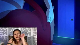 Group banging prostitute in cartoon anime hentai gangbang with creampie and swallow cum