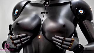 big titted sex robot awaits your hot load. get close in this pov ai fantasy.