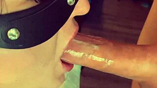 in this story she performs oral leading to cumshot and deepthroat