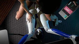 What if demi sex robot upgrades her tits and assfucking in this 3d parody?