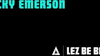 lez be bad with femdom rocky emerson fingering petite lulu chu