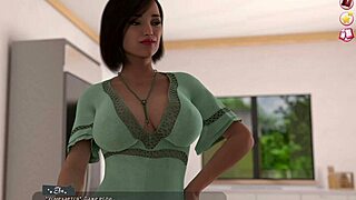 Complete Gameplay - Helping the Hotties Part 7 with Horny Blonde Milf Fingering.