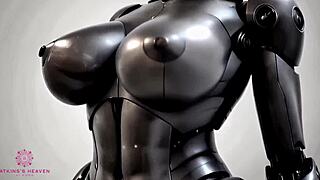 big titted sex robot awaits your hot load. get close in this pov ai fantasy.