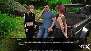 Fucked redhead on dining room table