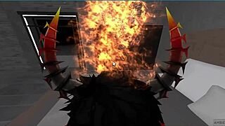 demon roughly fucks hot rich femboy and creampies him 😈💦