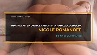 Shower fun with Bia Hot and Nicole Romanoff?