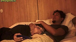 Watching Netflix With Stepsister, But I Couldn't Resist Face Fucking Her