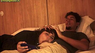 Watching Netflix With Stepsister, But I Couldn't Resist Face Fucking Her