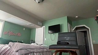 she spent an hour riding dildo and giving sloppy deep throat action.