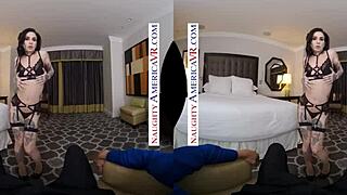 Naughty America - Joanna Angel lets you fuck her bubble butt with ball licking and heels!