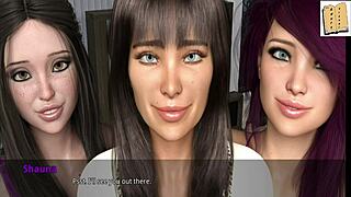 John moves into his new house with four hot ladies.