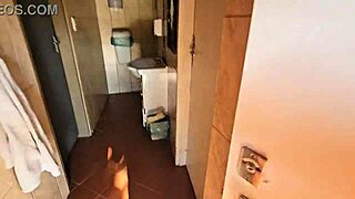 Compilation of Petite Amateur Couple in Wild Toilet Scenes