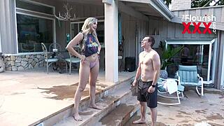 Flourish university ep 3 - blake blossom and ricky spanish with anthony pierce in bathroom