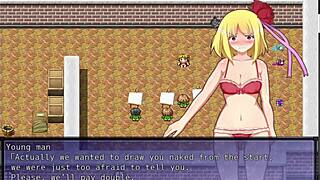 Witch endures humiliating gangbang with bondage and bukkake in anime style. 😈