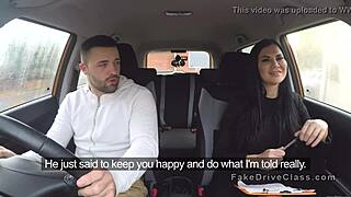 British Bodybuilder Fucked by Big-Tits Examiner