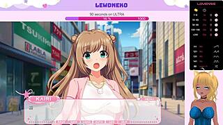 Vtuber Lewdneko dives into lewd idol project vol 3 part 4 with cute vibes 😏