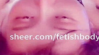 Extreme Deepthroat Blowjob with Saliva Strings, Tears, and Gag Choking