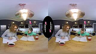 Brunette Shemale Teacher Fucks Student With Deepthroat And Rimjob