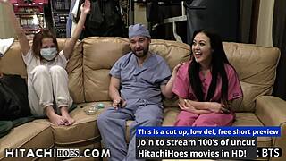 i'm patient blaire celeste getting hitachi wand orgasms in hospital exam