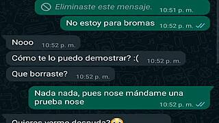 vero, my girl's friend, texts me for sneaky action