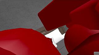 demon roughly fucks hot rich femboy and creampies him 😈💦