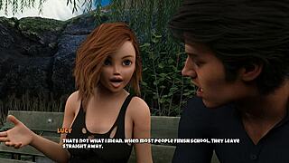 Oh man, I'm getting anal from this monster cock in our group hentai session, it's so wild!