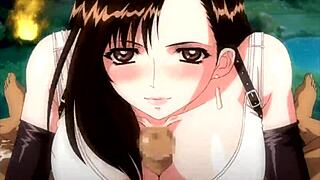 hmv babe snickerninja gives epic blowjob with messy facial