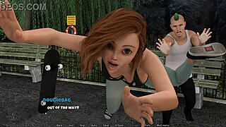 Oh man, I'm getting anal from this monster cock in our group hentai session, it's so wild!