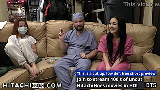 i'm patient blaire celeste getting hitachi wand orgasms in hospital exam