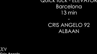 Quick Elevator Anal Facefuck with Redhead in Barcelona Spain