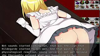 Witch endures humiliating gangbang with bondage and bukkake in anime style. 😈