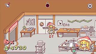 Futanari Di Funghi Futa Hentai Game Ep 3 Boobs Flashed for Cumshot