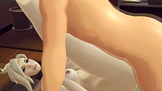 Waifu Mercy in Sex Simulator: Intense Fucking Action