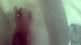 sexy dahlia's naughty shower masturbation fun 😏