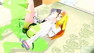 Wow! Uncensored Hentai Sister Creampie in First Experience ASMR