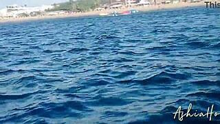 Hey, escaped the city by jet ski just to get my pussy filled with cum, wanna join?