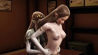 Futa princess zelda creampied by puppet