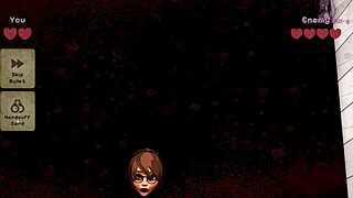 Teen gets squirting cumshot on tits from monster cock blowbang in 3D anime