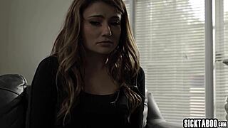 Submissive Babysitter Adria Rae Obediently Sucks Boss's Cock in Casting Interview