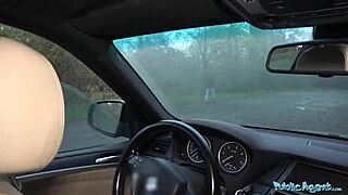 Public Agent Russian Hotty Loves Daylight Outdoor Sex with Blowjob