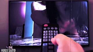 Betrayed boyfriend in motel with big ass anime hentai